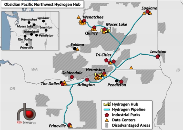 Obsidian Pacific Northwest Hydrogen Hub